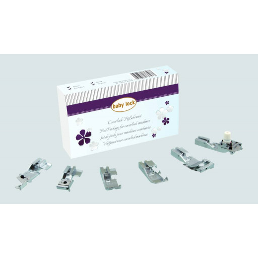 Coffret 6 Pieds machines combinées Baby Lock