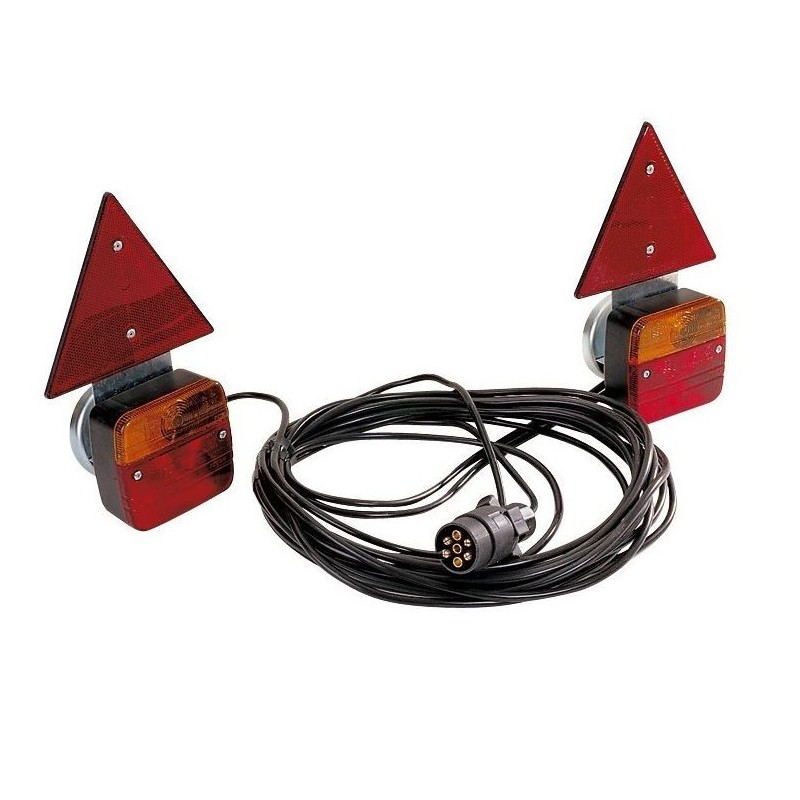 Kit éclairage magnétique avec son câble de 7M50