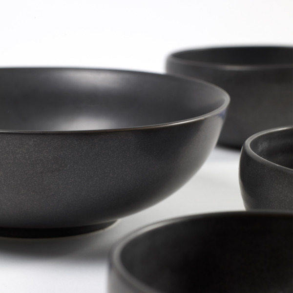 Serax Pure Bol noir - set de 4