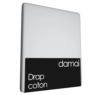Drap Damai Gris Clair (Coton)