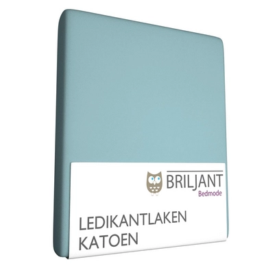 Drap Lit Bébé Briljant Jade (Coton)