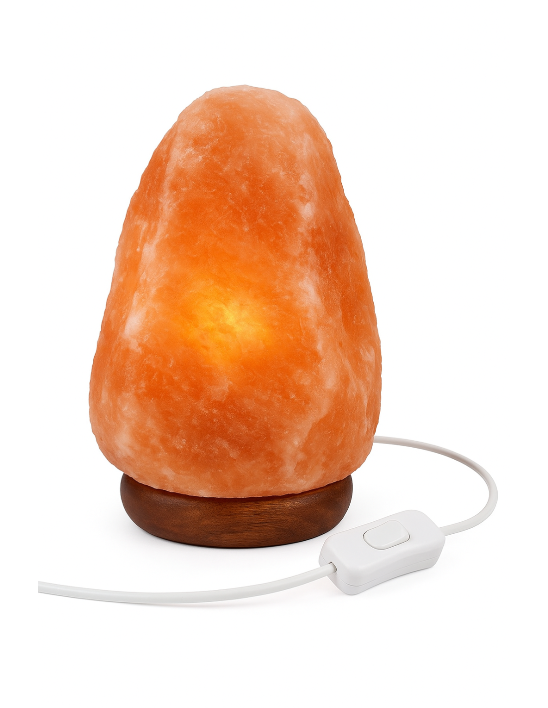Lampe de Sel d'Himalaya Naturelle 4 kg - Purifie l'air et favorise la relaxation - Encens.fr