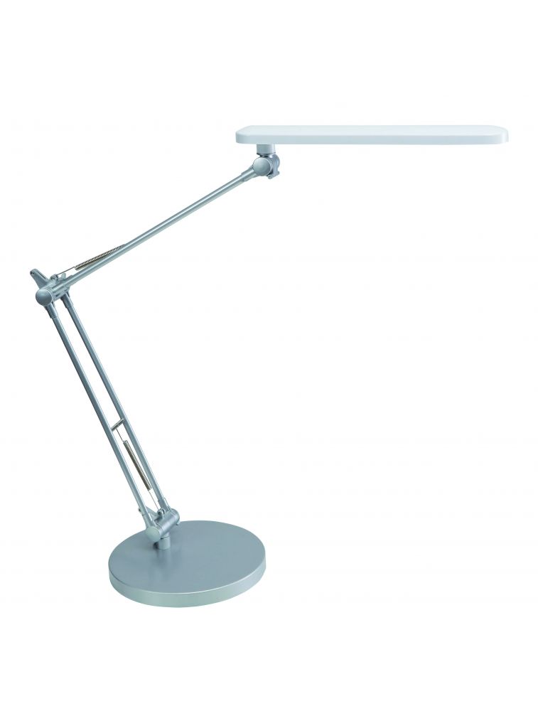 Lampe LEDTREK de Bureau LED à tête orientable - Double Bras avec Articulation - Economie d'Energie - Blanc ou Noir