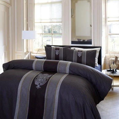 Parure de Lit Kardol Le Grand Classique Marron Coton