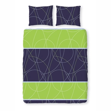 Parure de Lit Satin D'or Libretto Vert Satin