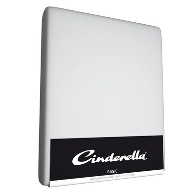 Drap-housse Cinderella Gris Clair (Coton)