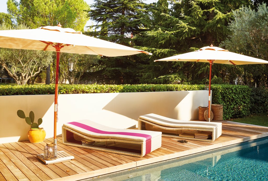 Lit de Soleil en Résine Tressée - SUMMERTIME BED