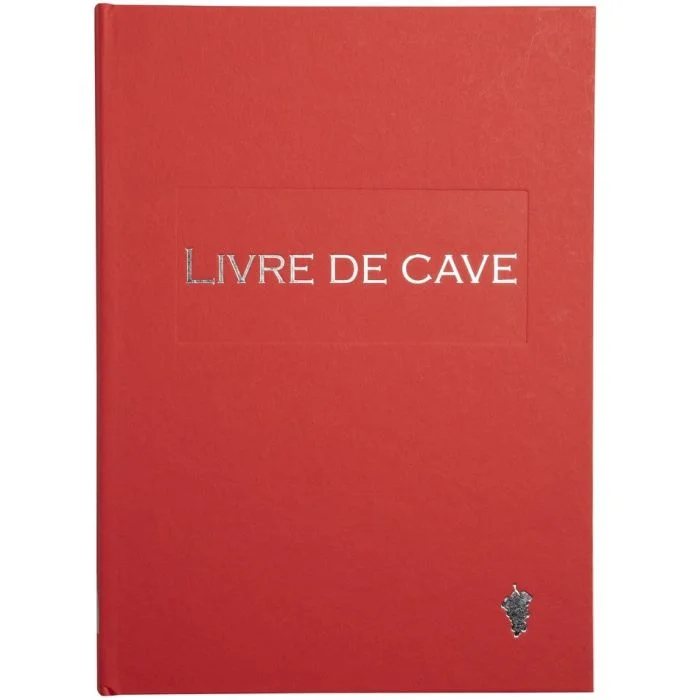 Livre de Cave - Rouge - 220 x 170 mm LE DAUPHIN