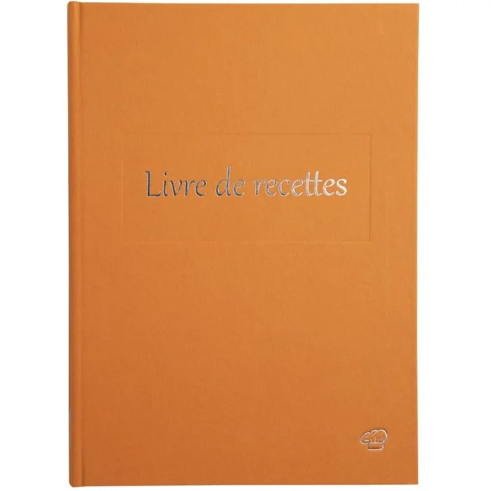 Livre de Recettes - Orange - 220 x 170 mm LE DAUPHIN