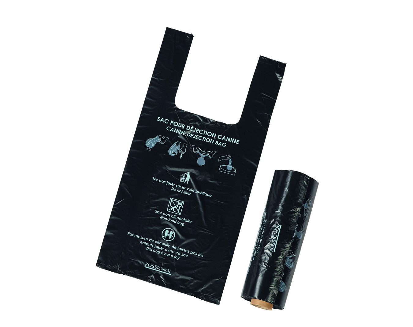 Lot de 10 rouleaux de 200 sacs-gants