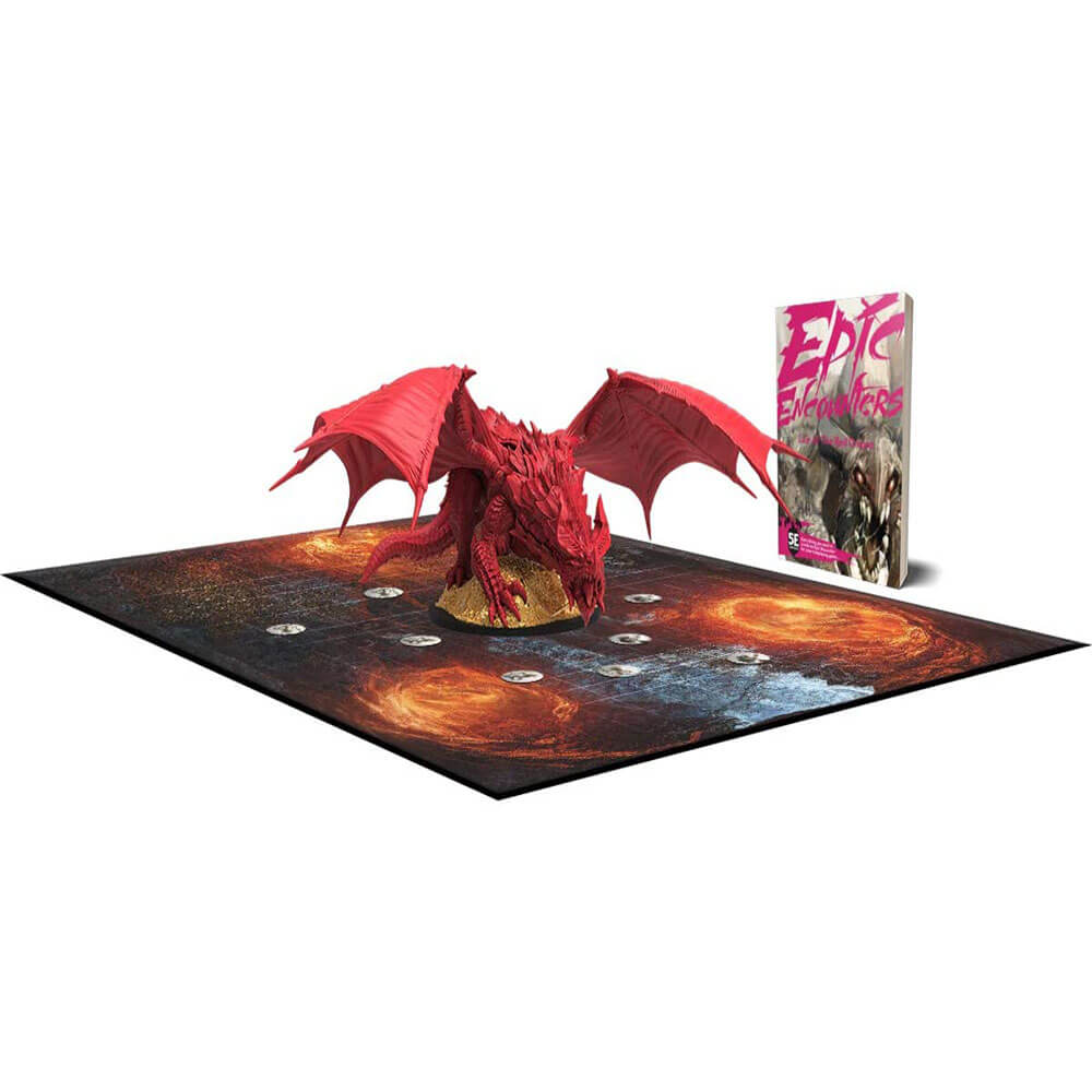 Epic Rencontres Lair of the Red Dragon Miniatures Game