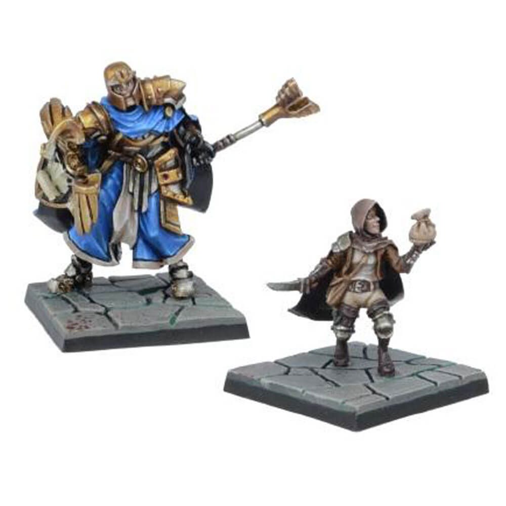 Dungeon Saga Heroes légendaires des miniatures Halpi
