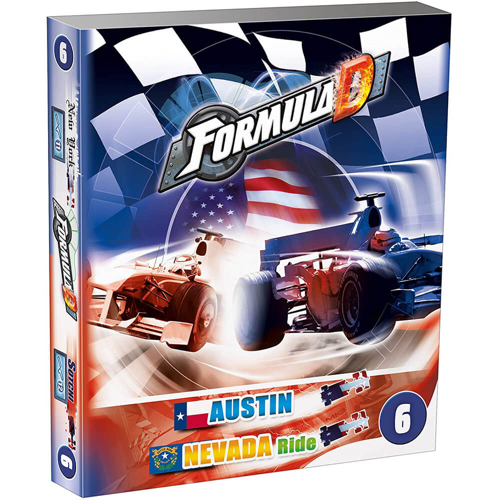 Formule D Track 6 Austin / Nevada Board Game