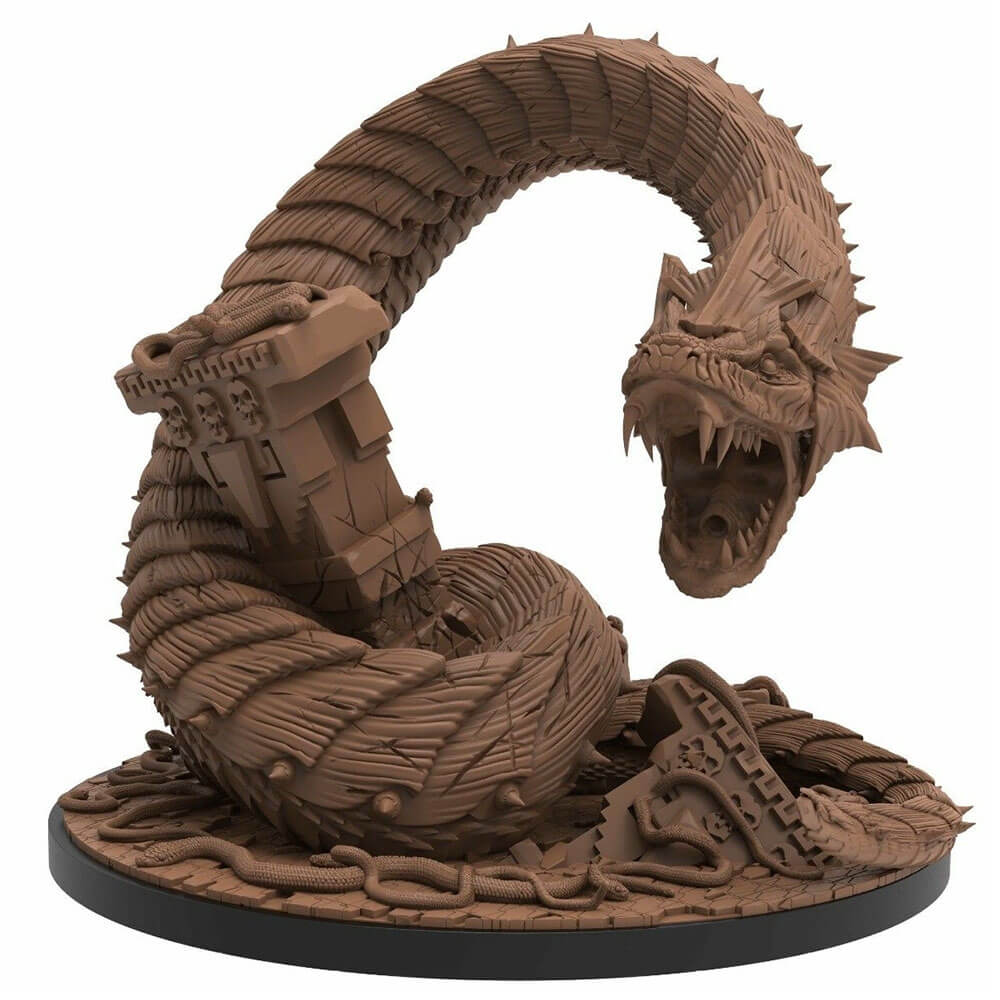 Rencontres épiques Temple du dieu du serpent miniature