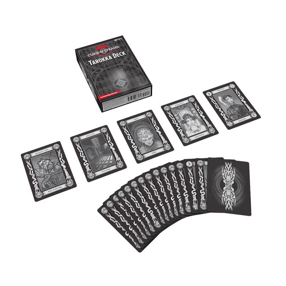 D&D Curse of Strahd Tarokka Deck (54 cartes)
