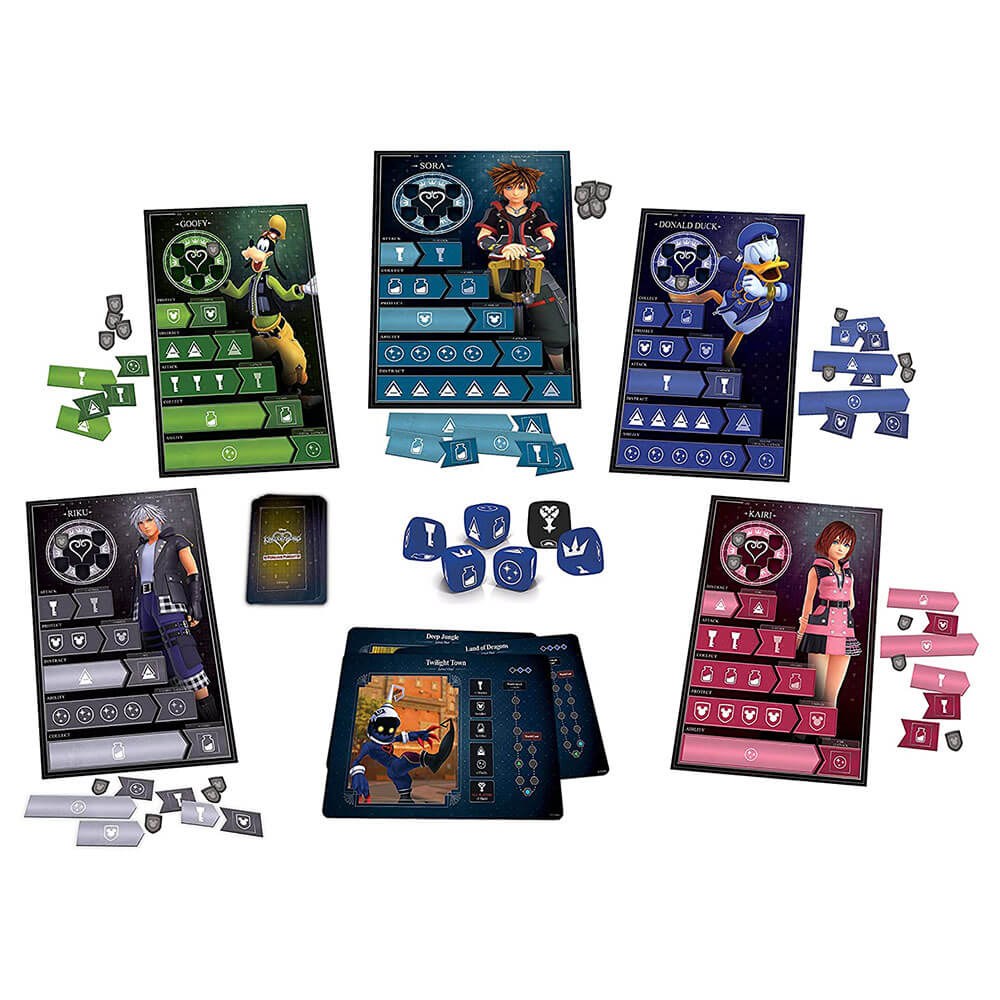 Disney Kingdom Hearts Pursuit Board Game Game