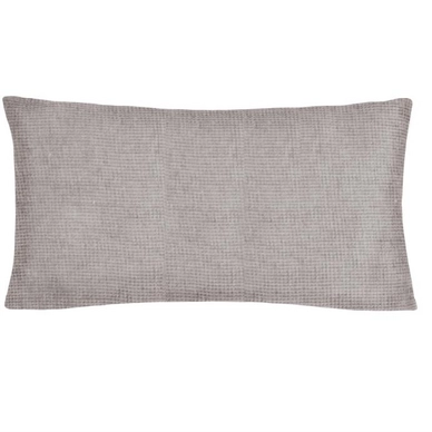 Coussin Décoratif Marc O'Polo Lin Piqué Gris Mauve (30 x 60 cm)