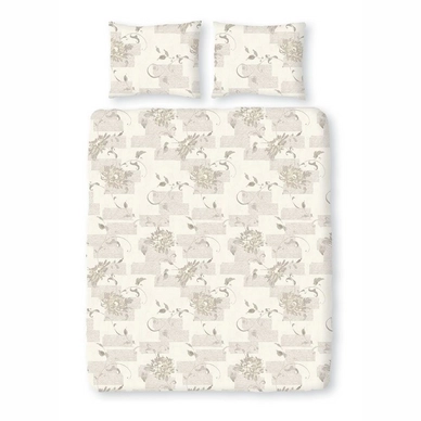 Parure de Lit Satin D'or Lydia Beige Satin