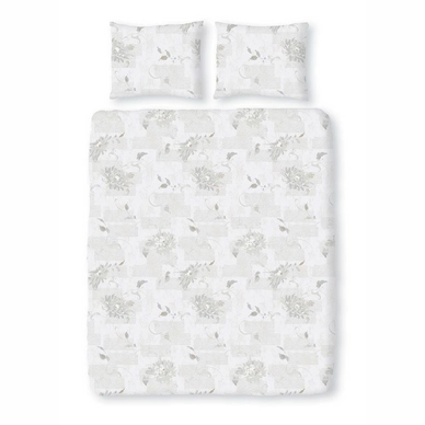 Parure de Lit Satin D'or Lydia Gris Satin