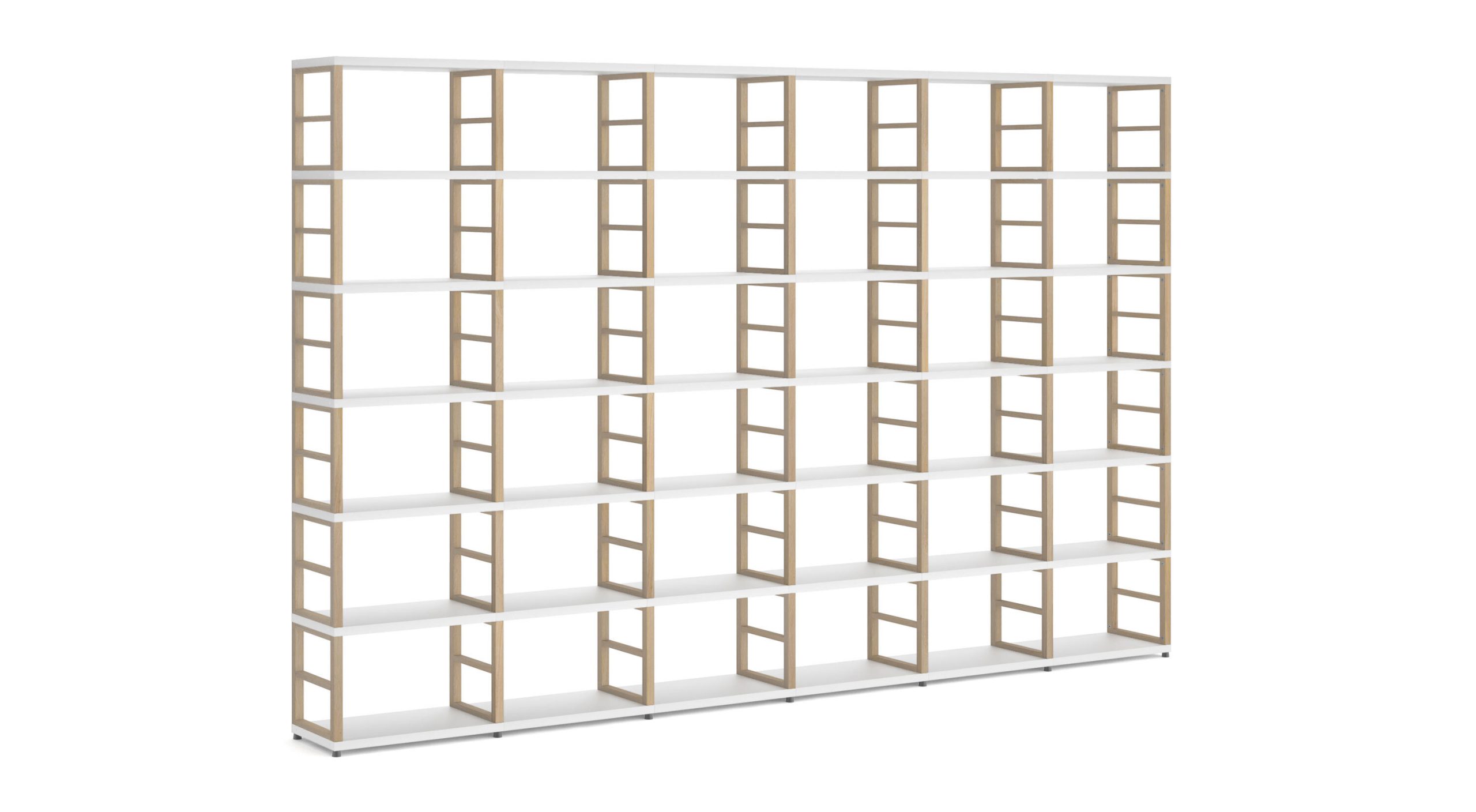 MAXX 6x6 Étagère modulable | 345x218x33 cm (LxHxP)