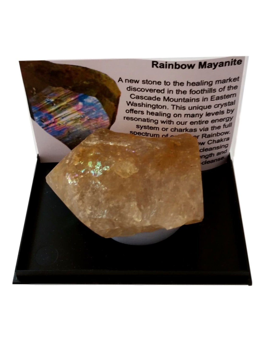Mayanite Rainbow - Dazzling Gemstone Bracelet pour l 'énergie positive et l harmonie