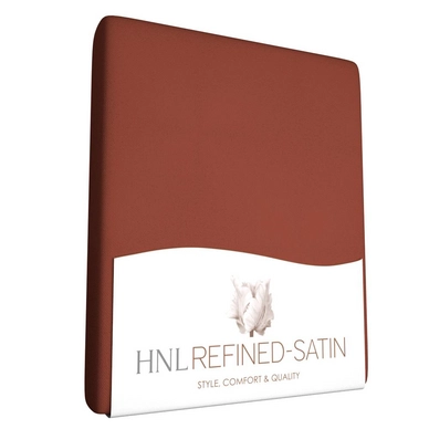 Drap-Housse Refined Orange (Satin de Coton)