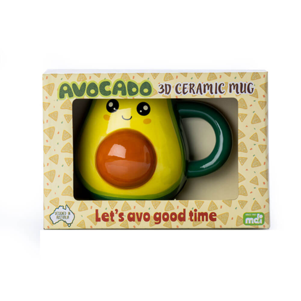Tasse en céramique avocat 3D