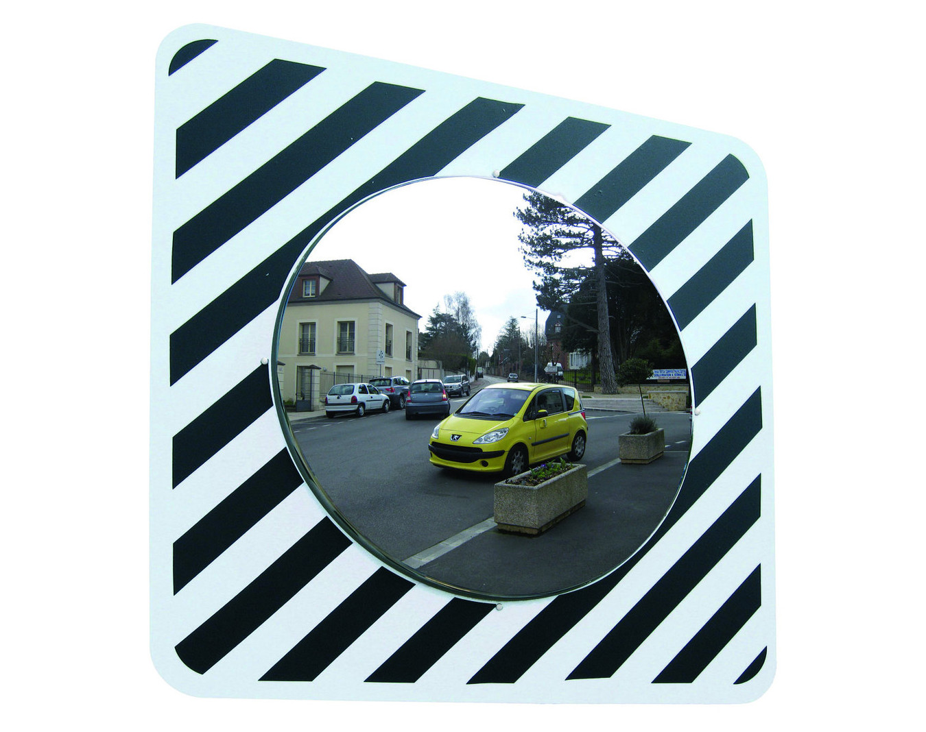 Miroir agglomération inox