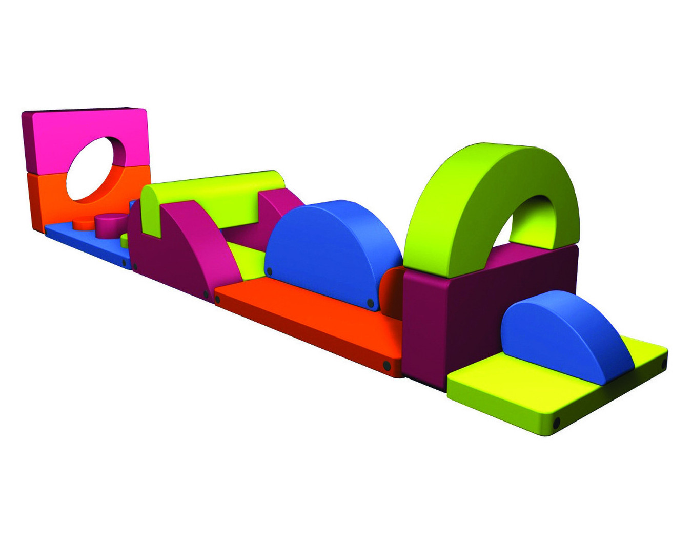 Mobilier en mousse gamme Akrobatt