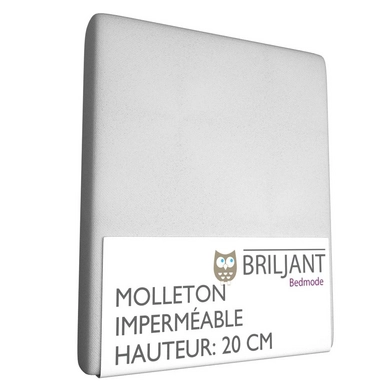 Protège-Matelas Imperméable Molleton Briljant Bébé/Enfant