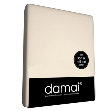 Drap-housse Damai Champignon Coton