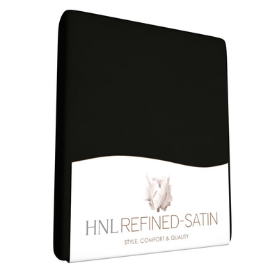 Drap-Housse Refined Nuit Noire (Satin de Coton)