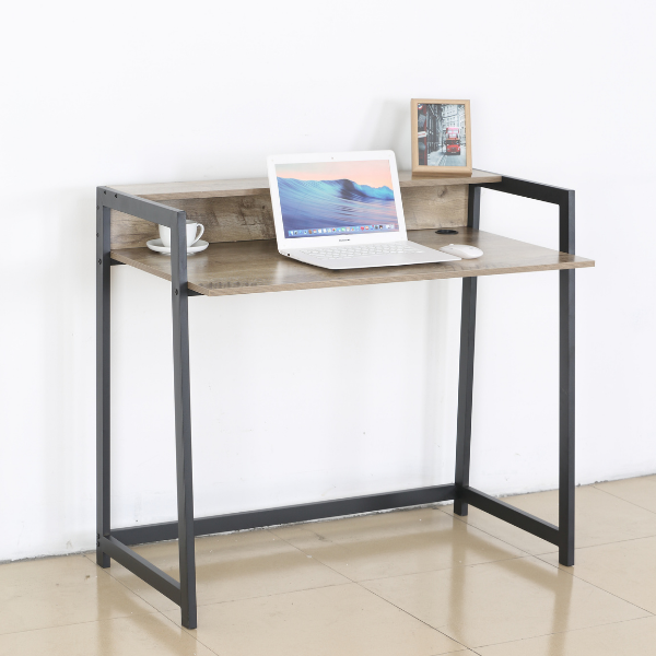 Bureau Nola 104cm - noir/brun