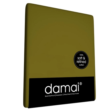 Drap-housse Damai Kaki Coton