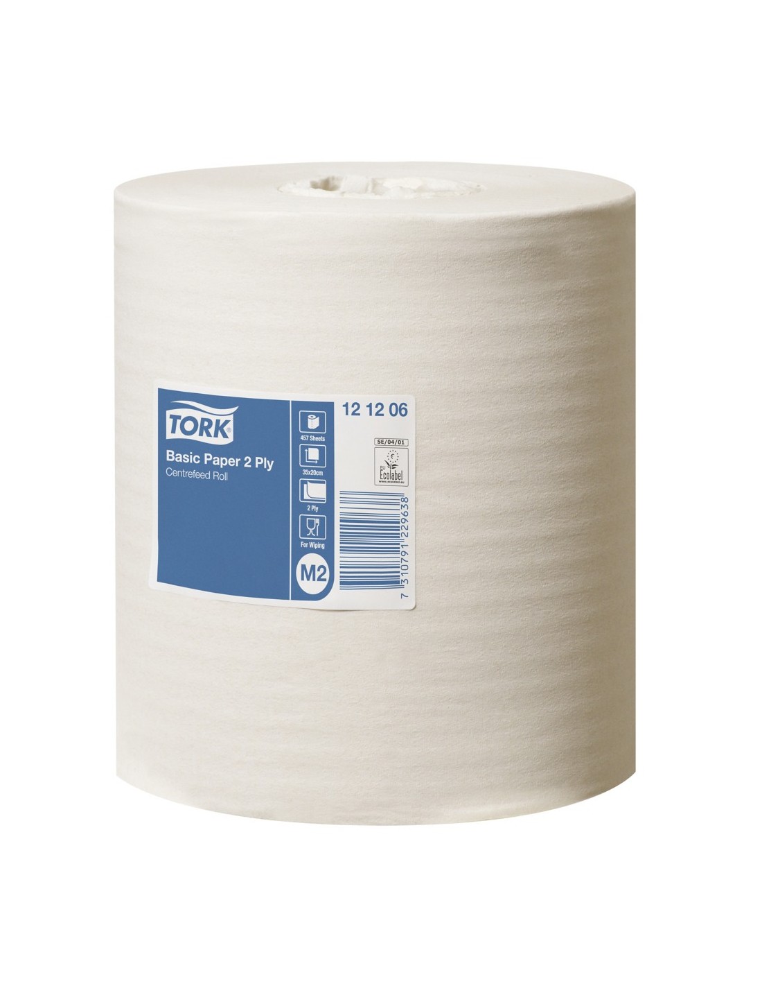 Ouate Tork® BASIC Maxi bobine prédécoupée