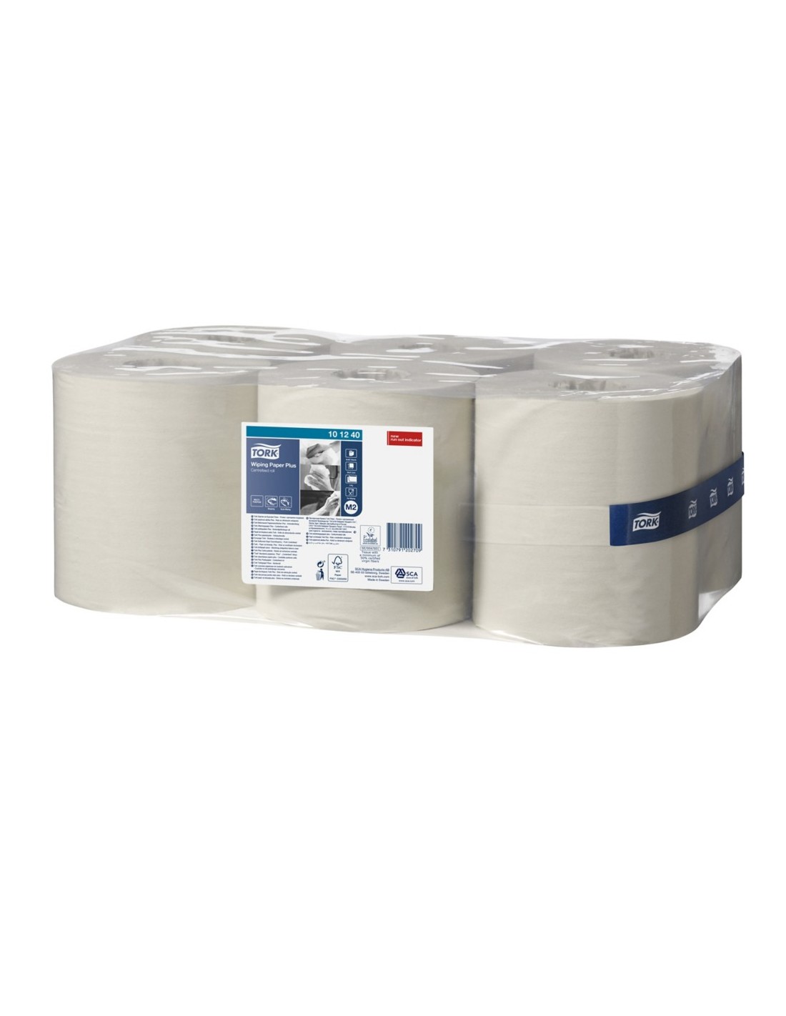 Ouate Tork® Plus en Mini et Maxi bobine prédécoupée