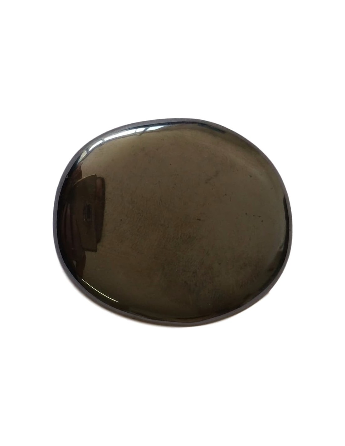 Palet en hématite - Favorise l'équilibre énergétique et la relaxation profonde