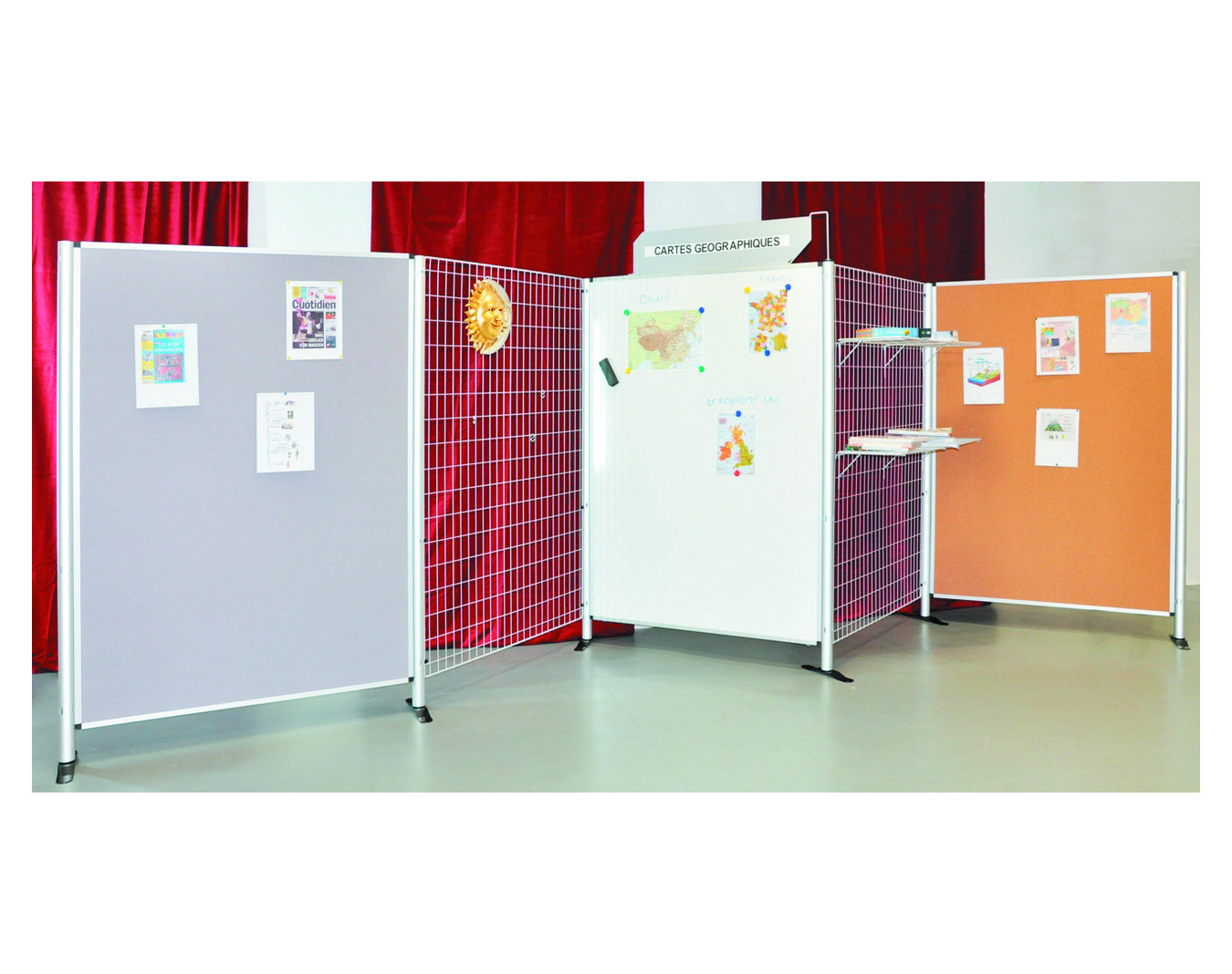 Panneau exposition cloison A