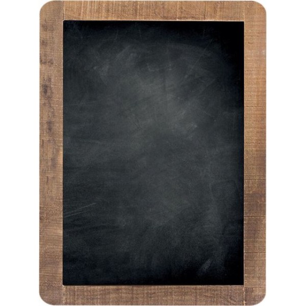 Panneau affichage en PS Rustik 30 x 40 imitation ardoise *** Déstockage 3 articles en stock