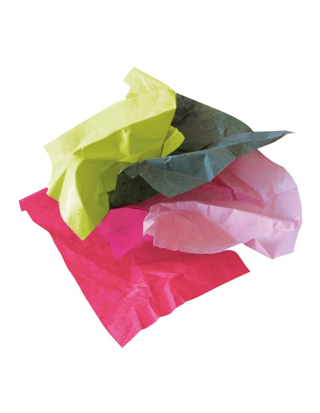 Papier de soie blanc et couleur