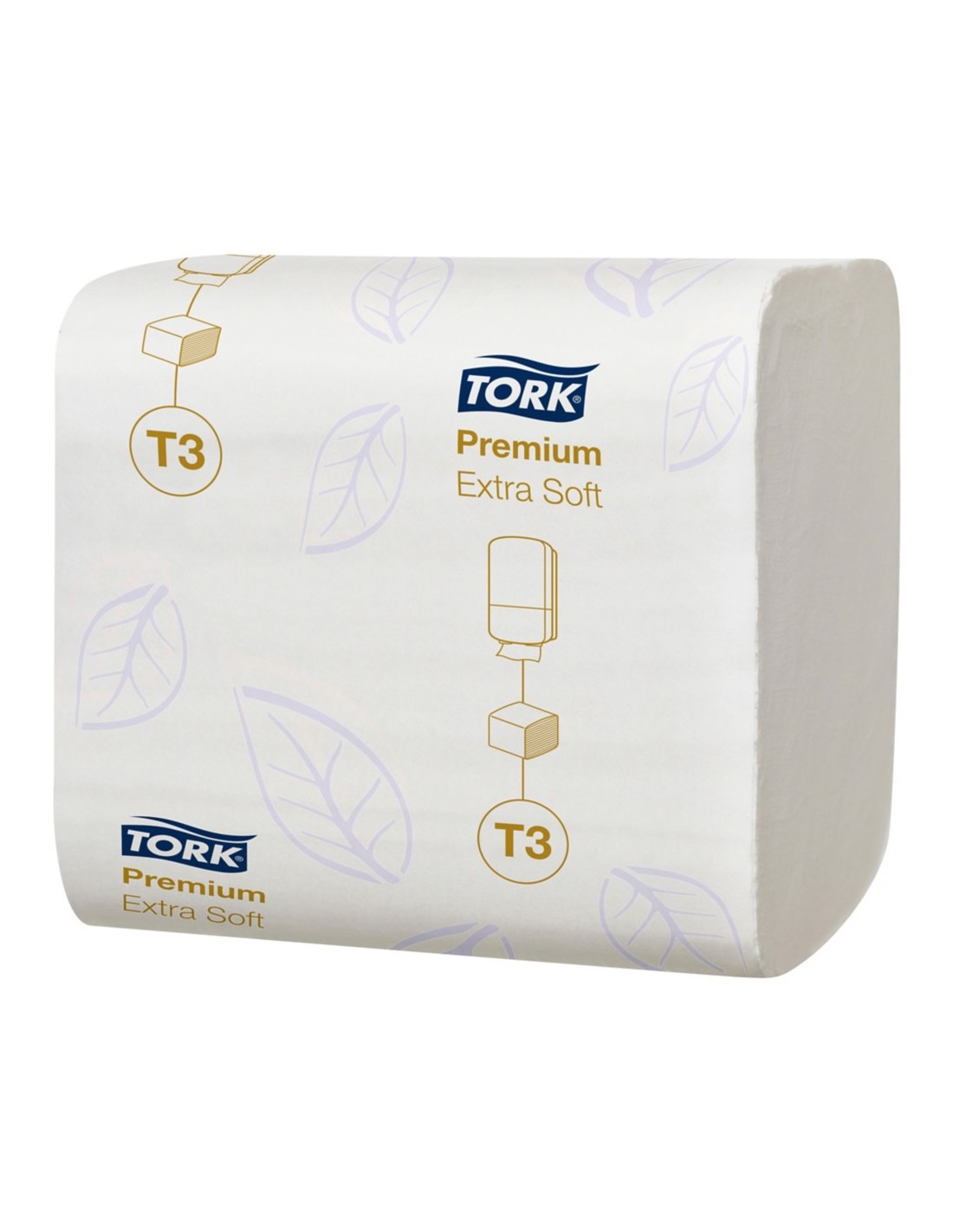 Papier toilette feuille à feuille extra-doux Tork®