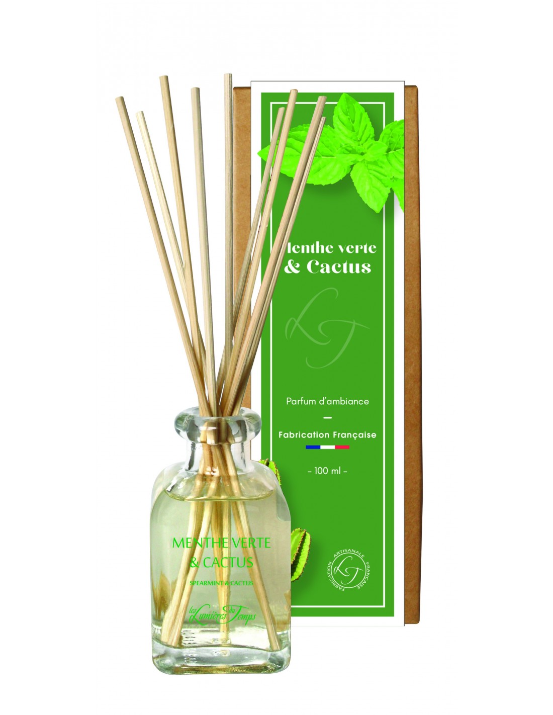 Parfumeur Quadra 100 ml (boîte) Duo Cactus & Menthe