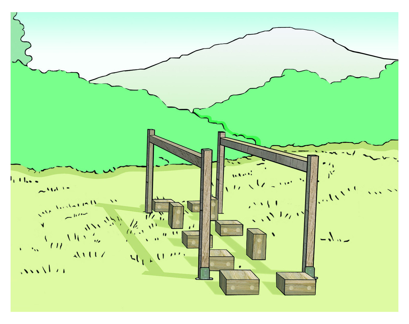 Pas de géant - Parcours santé PMR