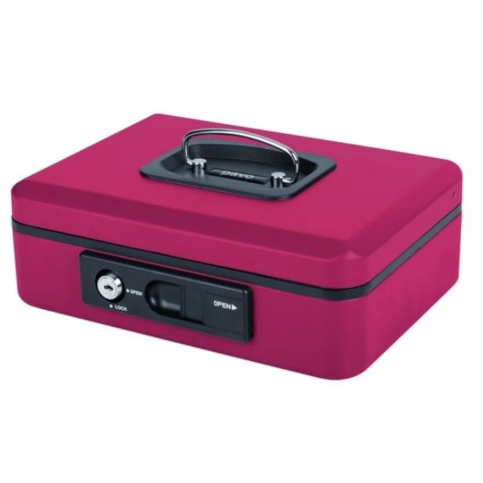 Caissette à Monnaie - Rouge - 250 x 180 x 90 mm PAVO Deluxe