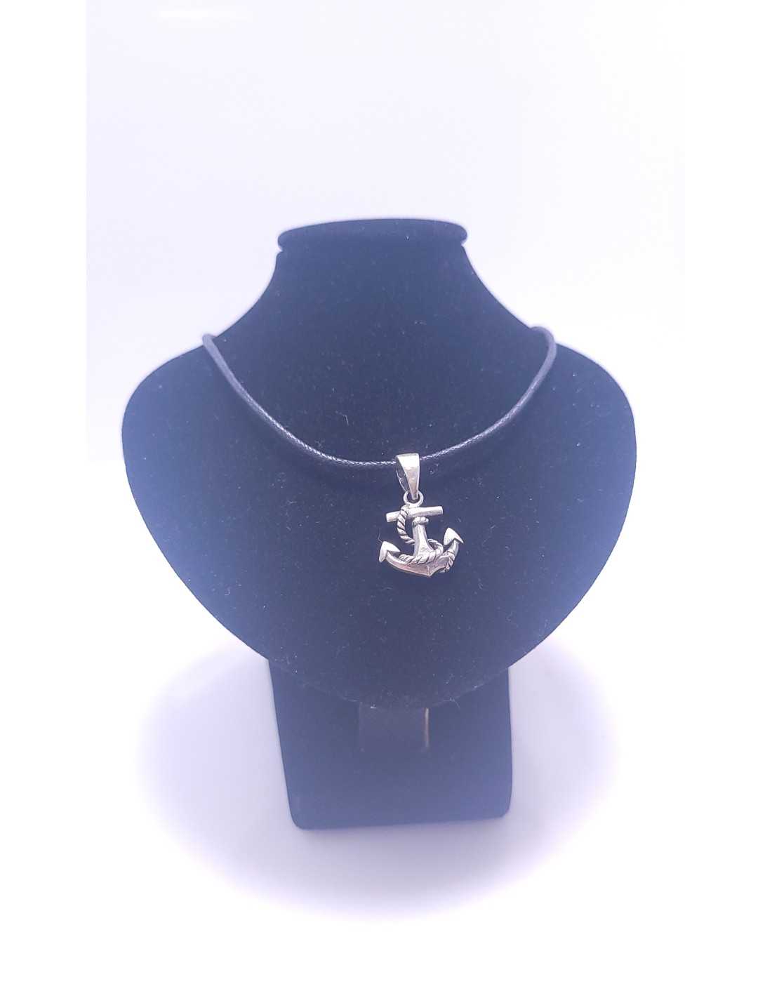 Pendentif Ancre en argent