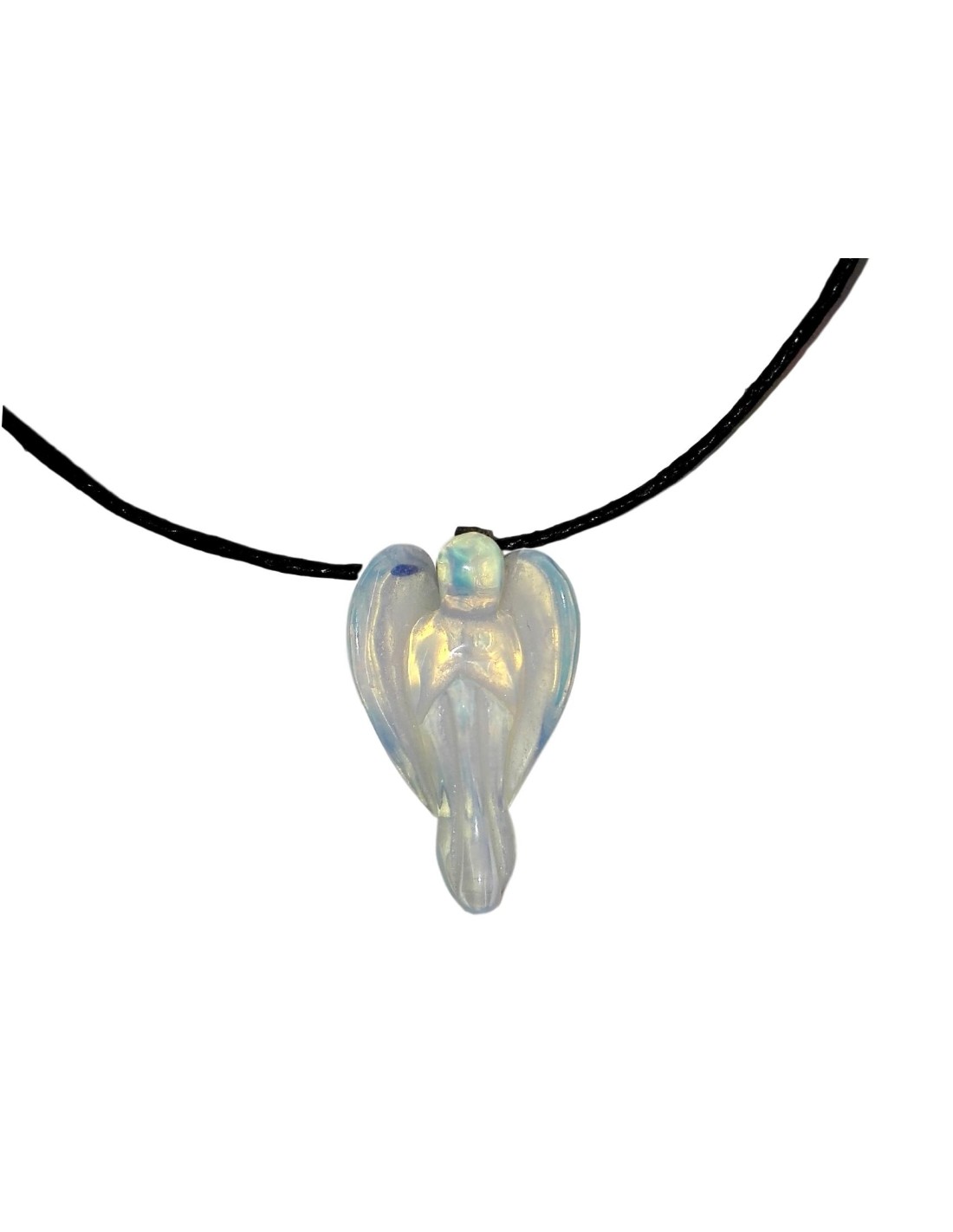 Pendentif Ange Opalite - Élégance et Protection Céleste