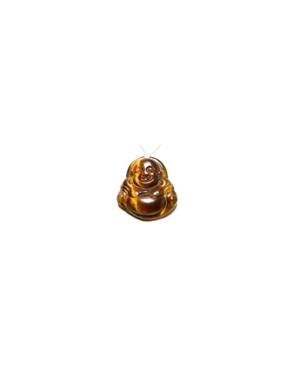 Pendentif Bouddha Oeil de Tigre - Harmonie et Protection