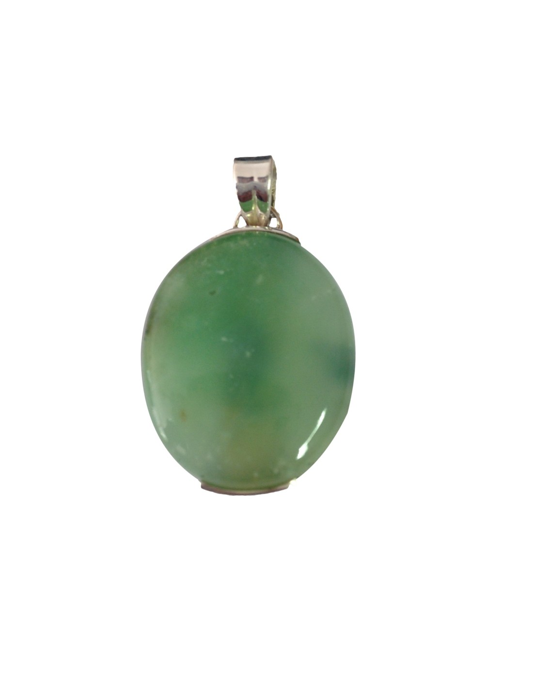 Pendentif cabochon en jade - Élégance et bien-être naturel