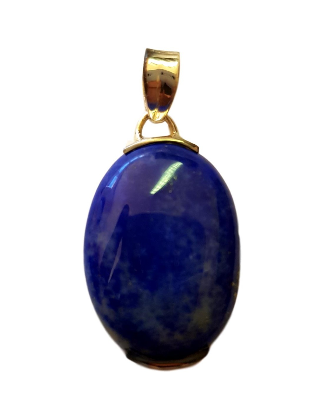 Pendentif cabochon en lapi lazuli - Élégance et protection énergétique