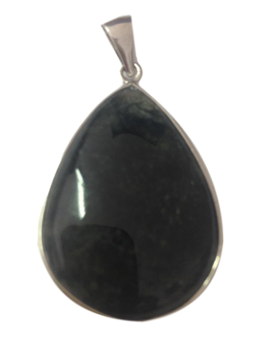 Pendentif cerclé quartz tourmaline - Énergie et protection pour une harmonie intérieure